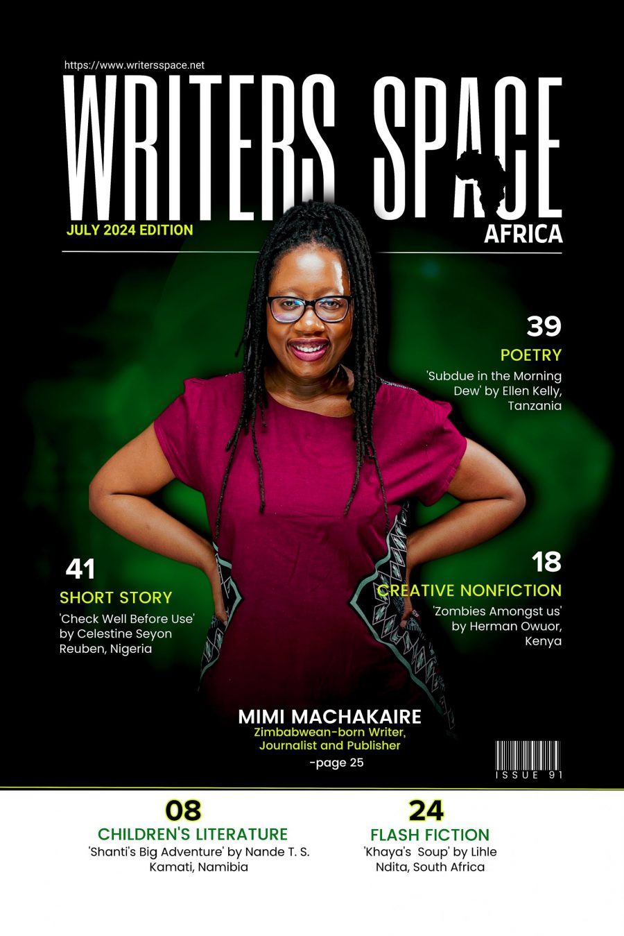 Writers Space Africa (WSA) Magazine - July 2024 Edition